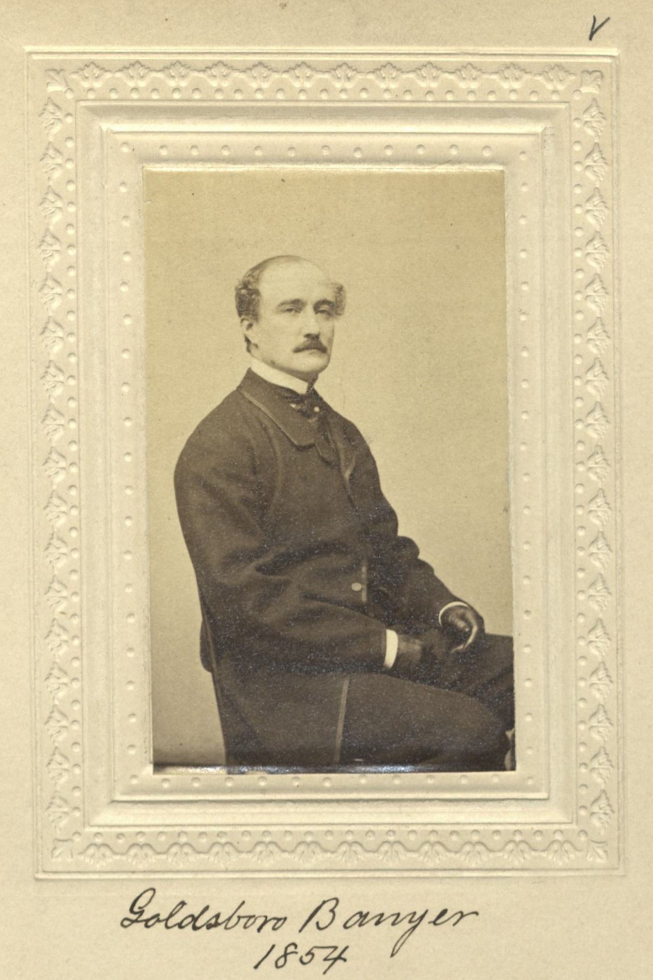 Member portrait of Goldsborough Banyer (aka John Campbell White)